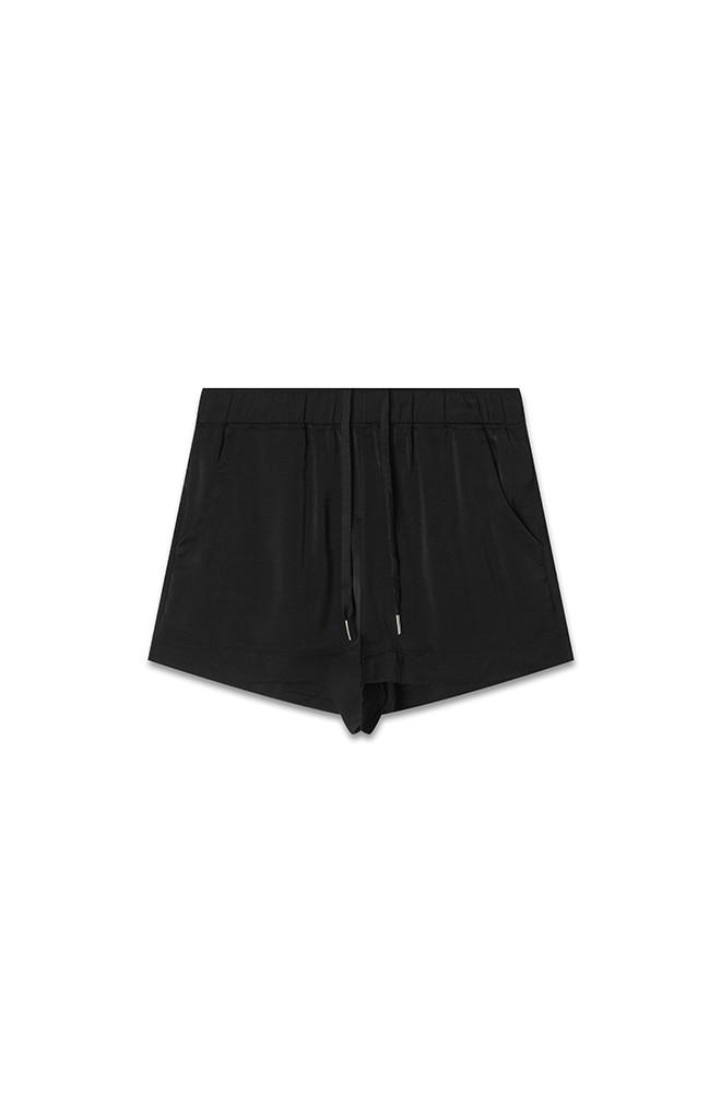 Silky short pants_Black