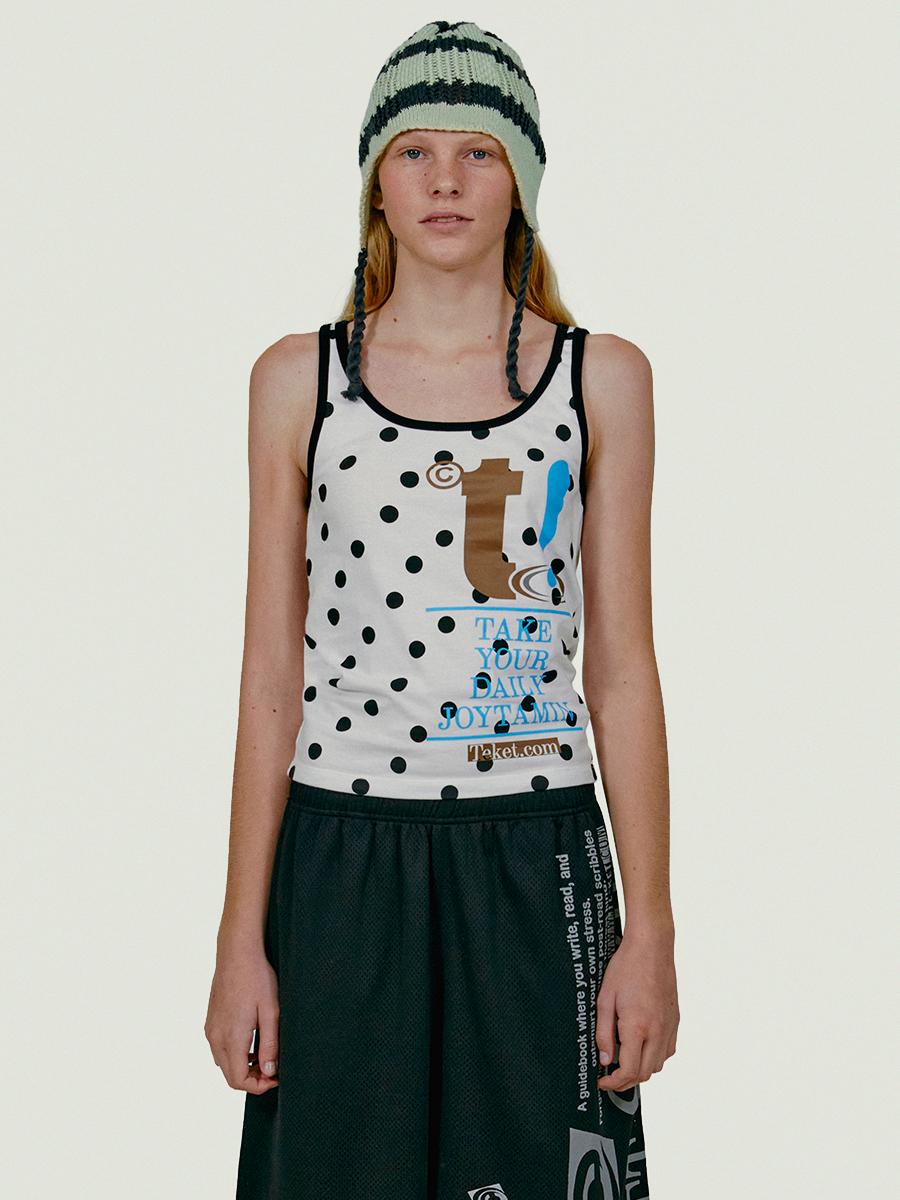 Joytamin Sleeveless White