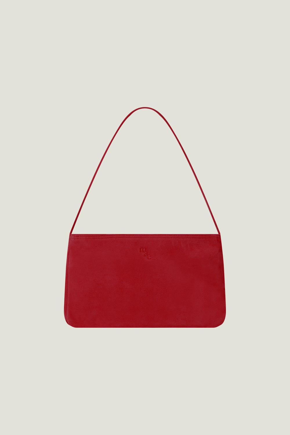 Comfy Flat Bag _ Suede Red (SEASON LIMITED)