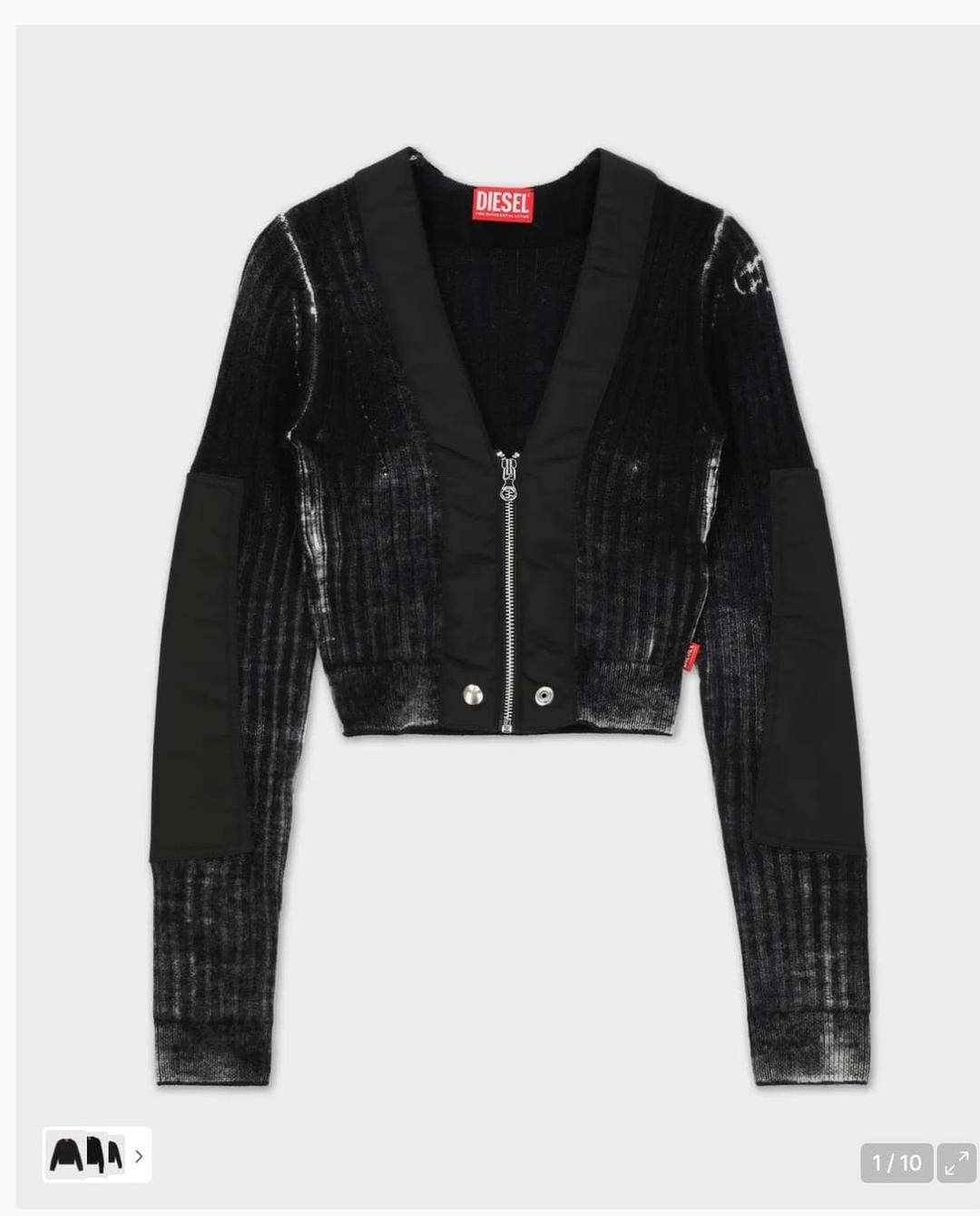 디젤 아세라 가디건 블랙 M | 후루츠패밀리