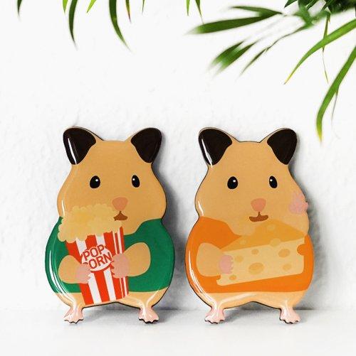 정품 땡큐프렌즈 햄찌 핸드폰 그립톡 스마트톡