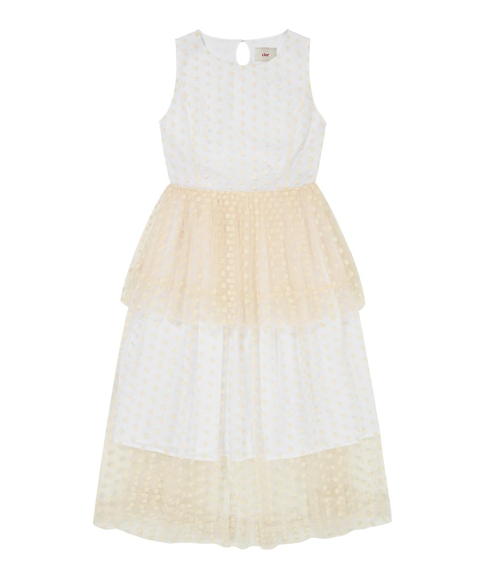 [NEW 5%] BUBBLE LONG DRESS - CREAM