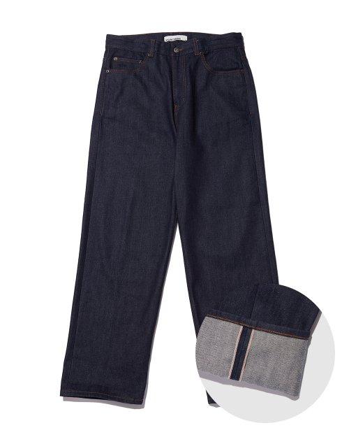 [스탠다드]WIDE SELVAGE DENIM_INDIGO