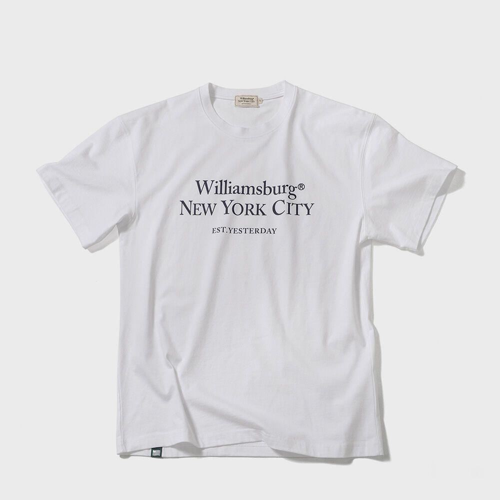 Classic Color Logo Round T_White