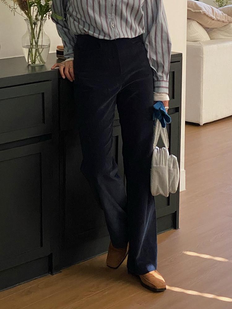 (네이비M,베이지SM당일) 템팅 캔디 코듀로이 팬츠