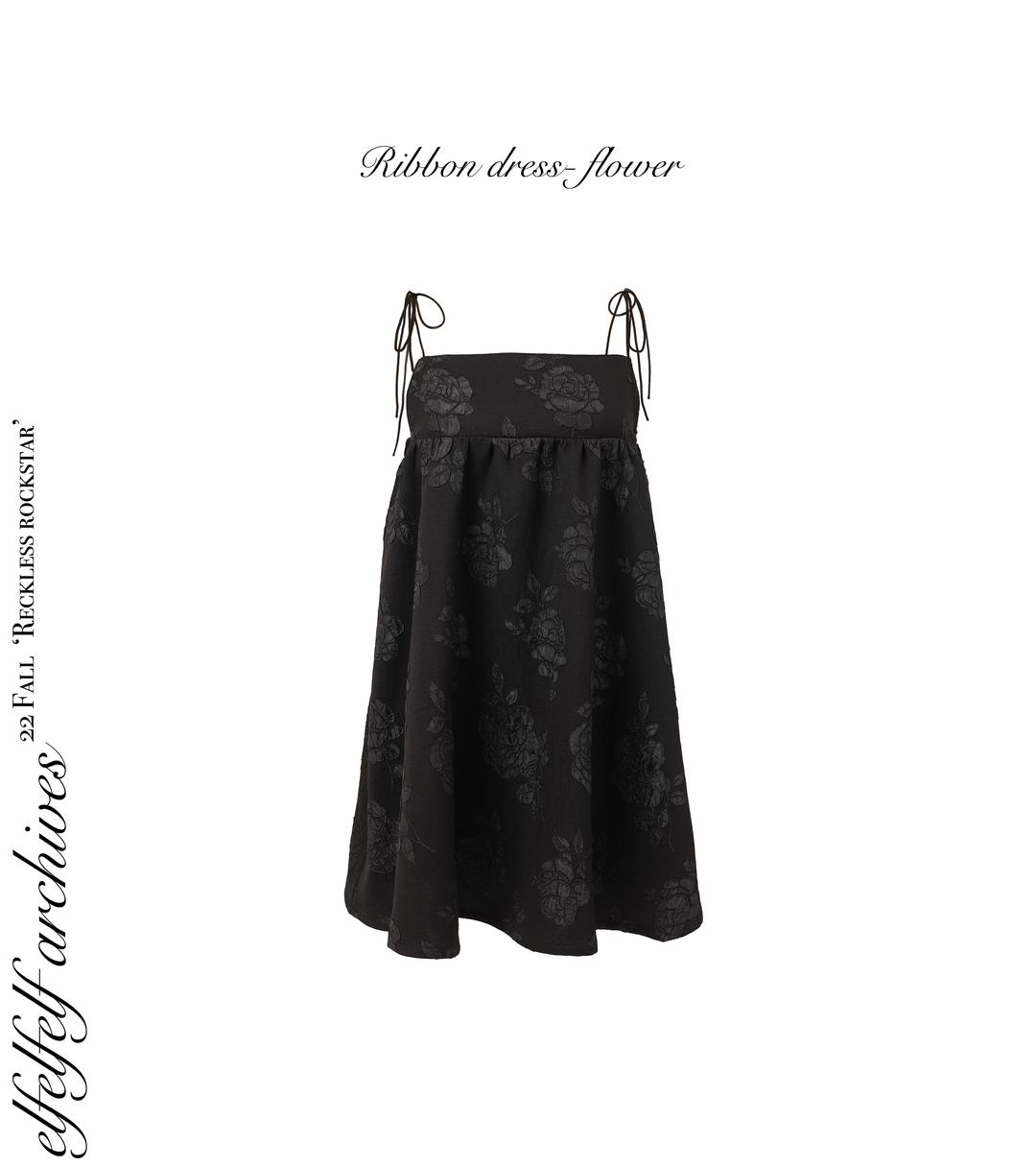 RIBBON DRESS - FLOWER