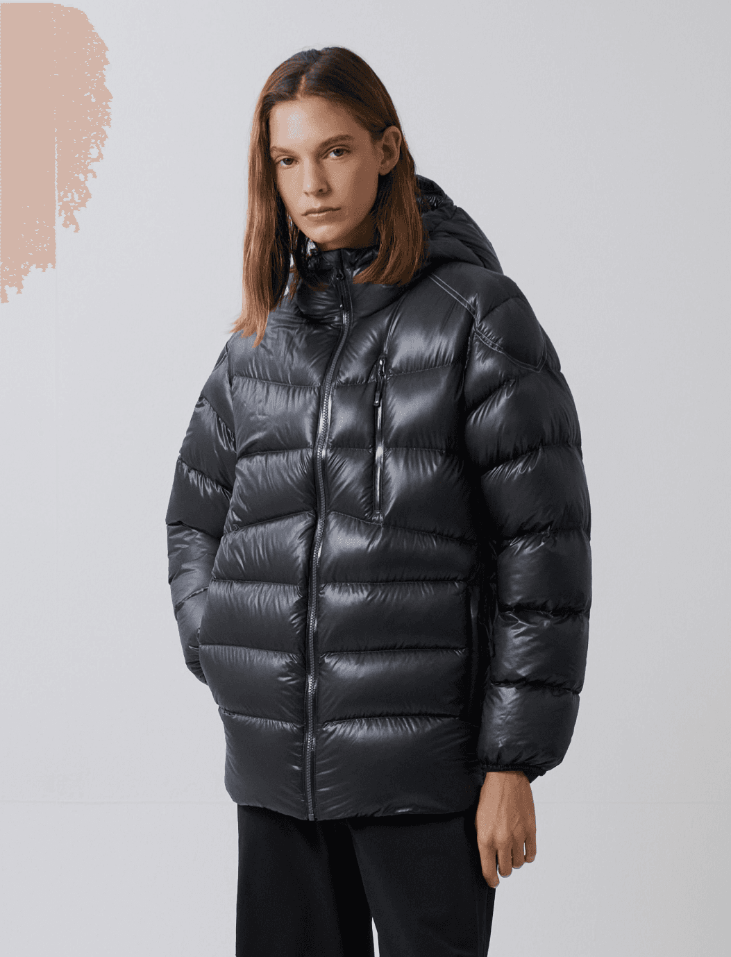 [25FW] 어반사이드 에일러론 900 UL 후드 다운 재킷 차콜