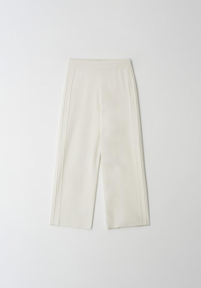 4th re-order [메리노울 100] 올가 니트 팬츠 (아이보리)