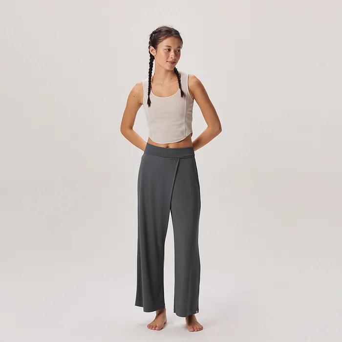 Half wrap pants _2 Colors