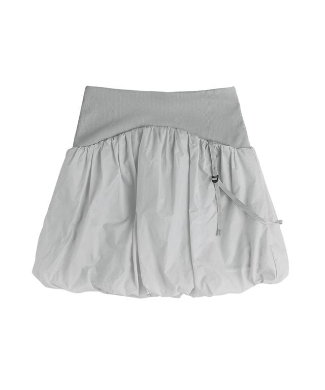 [PREVIEW] Reversible Midi Padded Skirt / Grey