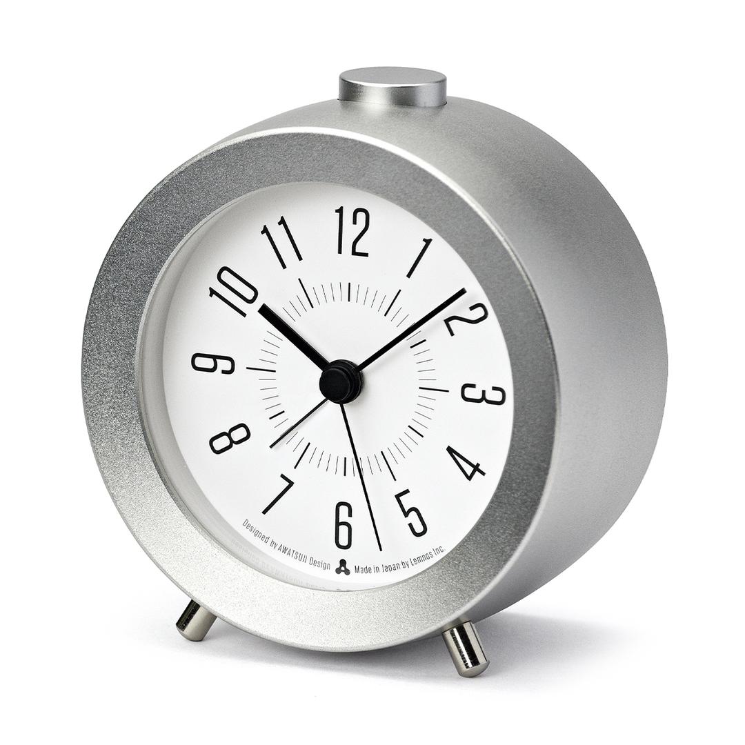JIJI alarm clock silver