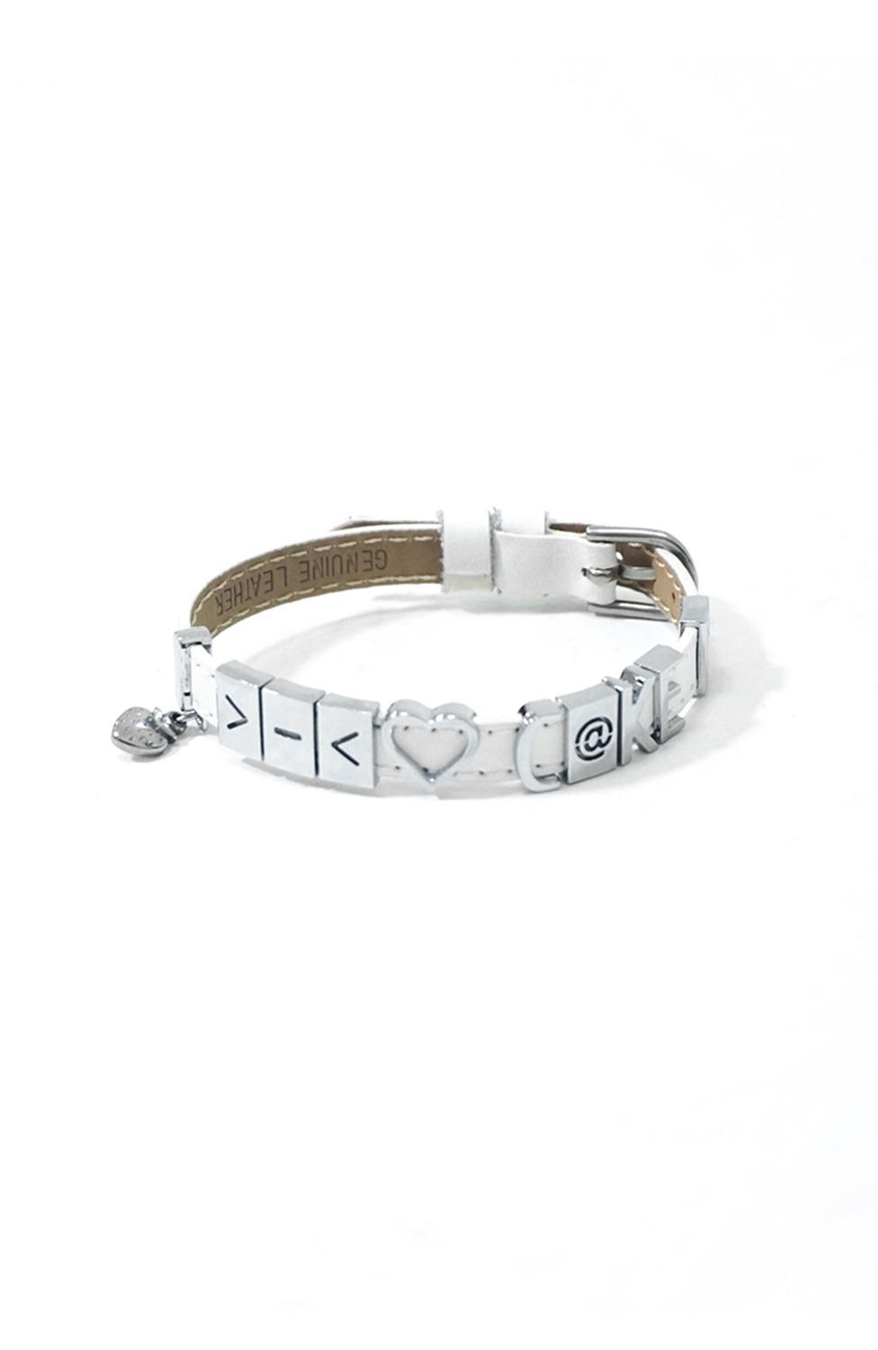 PIECE ♡F C@KE* bracelet (white)
