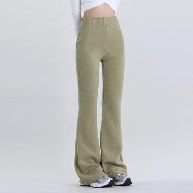 마고 부츠컷니트팬츠