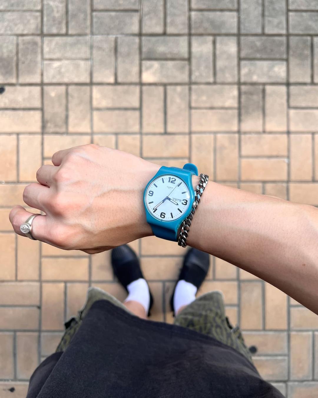 Swatch 스와치 COSTAZZURRA 화이트 다이얼 쿼츠 | 후루츠패밀리