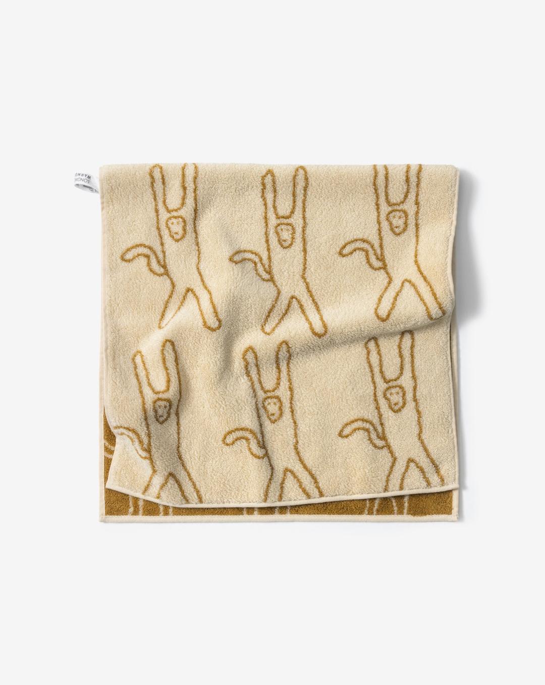 몽키 페이스 타월 - 아이보리 MONKEY FACE TOWEL - IVORY