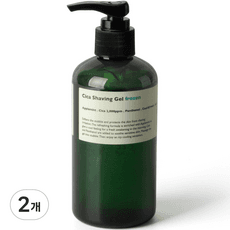 레이지소사이어티 프로즌 시카 쉐이빙젤, 250ml, 2개