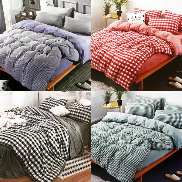 선염 침대 시트 매트 커버 세트 퀸사이즈 ( 이불 베개 침구 예쁜 디자인 침구세트 신혼부부 집들이 선물 )