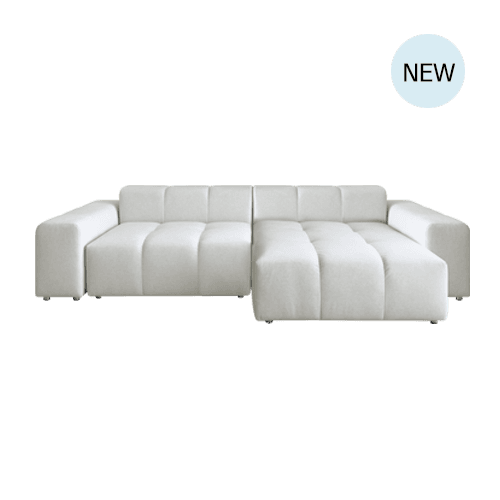 마시멜로 4인 카우치형 기능성 패브릭 소파