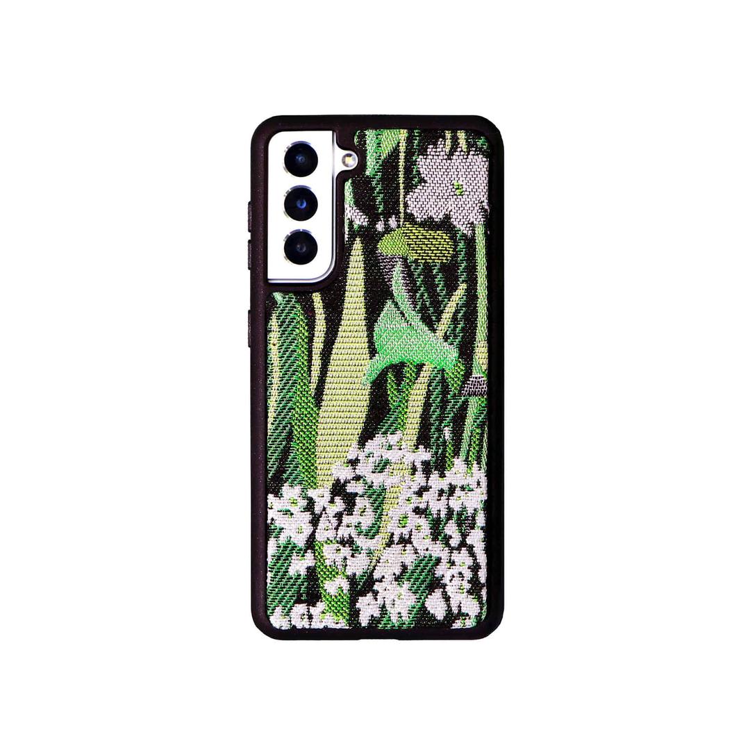 TEXTILE PHONE CASE [GREEN]