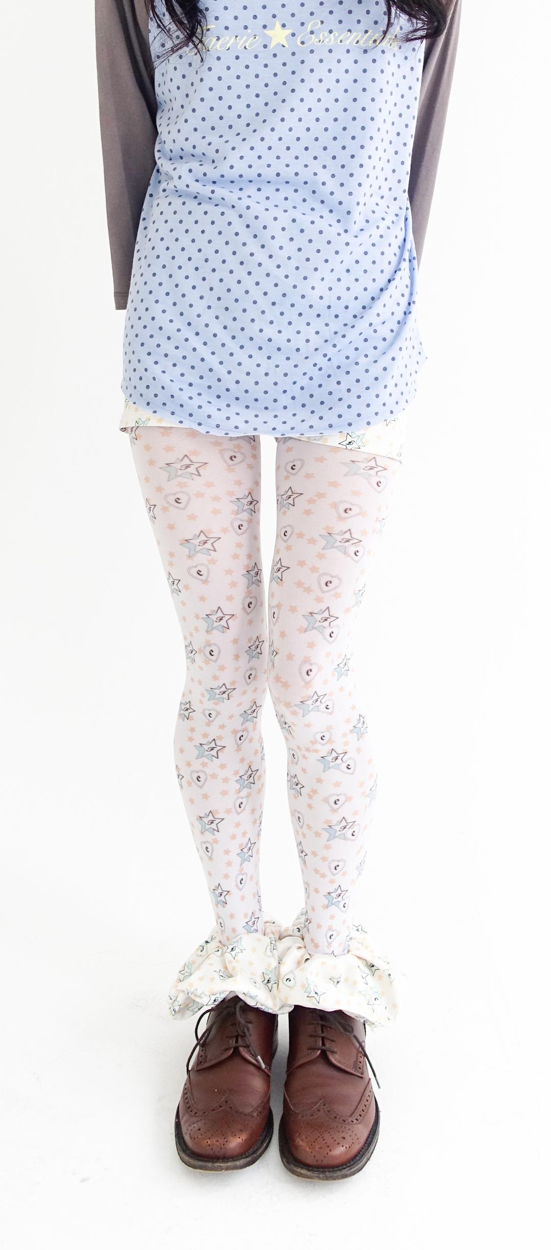 [F.E.E.S] popping heart&star stocking