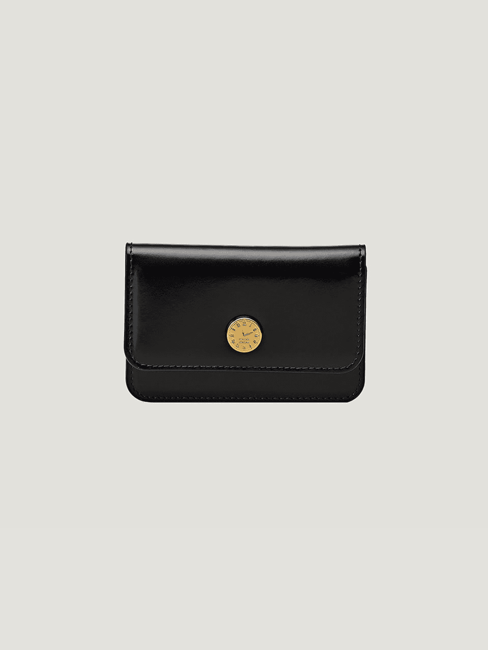 Clock wallet black