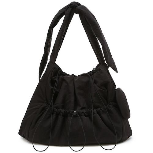 아떼바네사브루노 RUBAN 리본 매듭 숄더백 AABA4E905BK