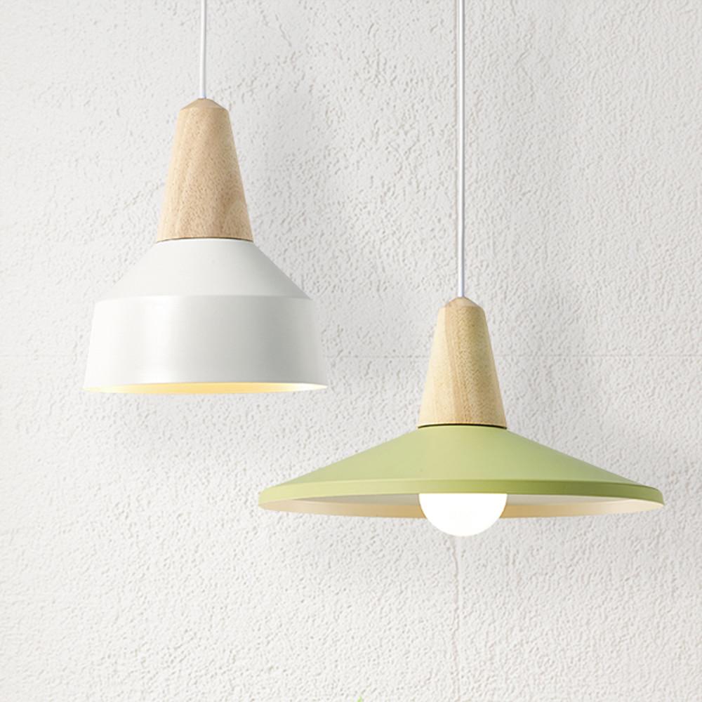 카이라 1등 펜던트 식탁 테이블 파스텔 원목 장식 조명