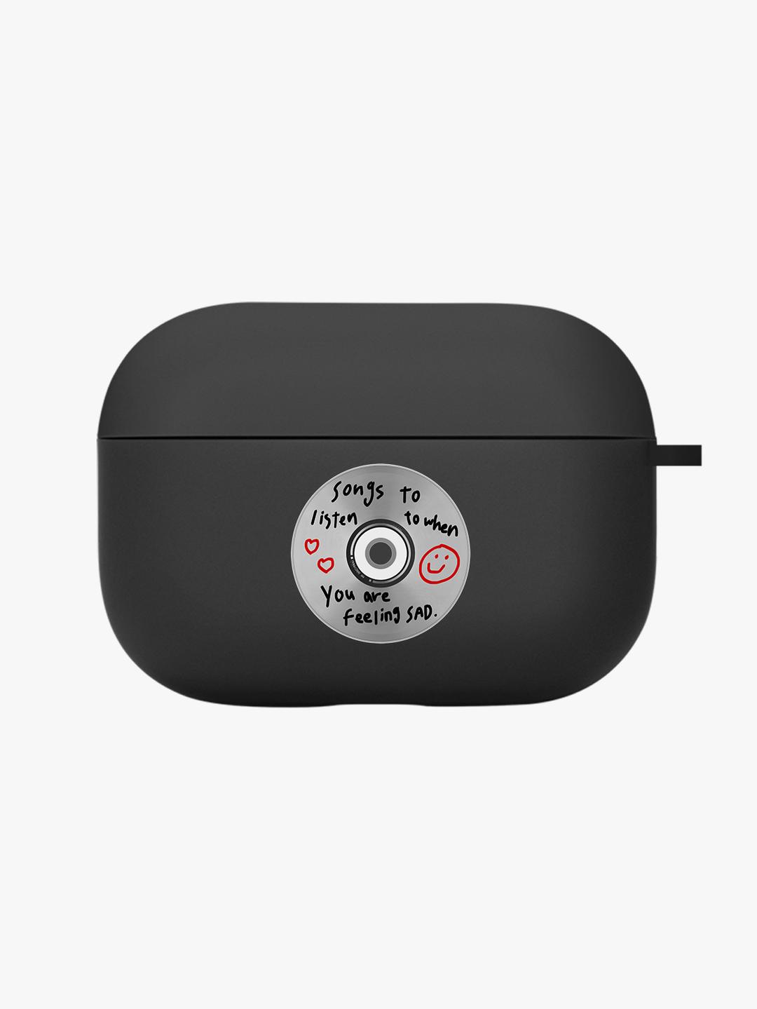 My Vintage Airpods Case -Black (for 1,2,3, pro, pro2)