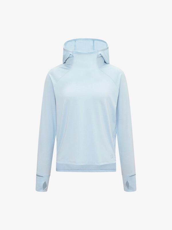 FILA UV 메쉬 후드 긴팔티