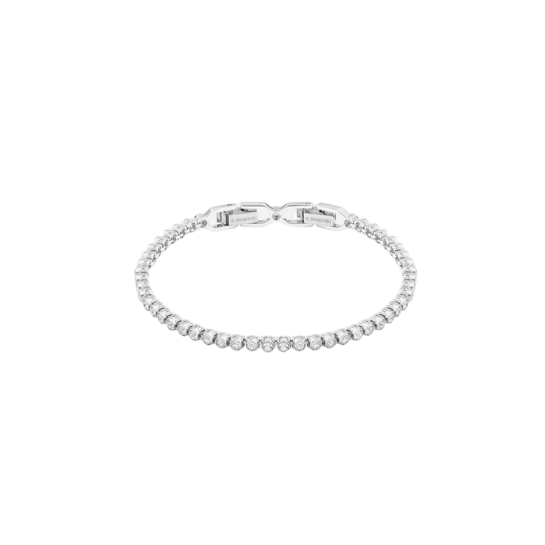 (W) Swarovski Emily Bracelet White Rhodium Plated