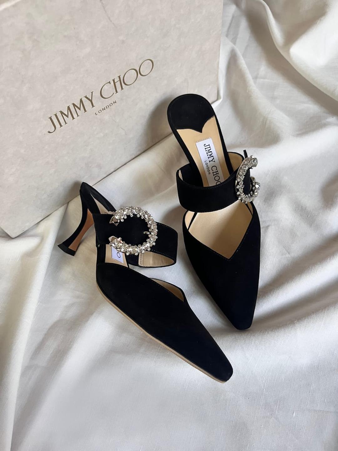 지미추 Marta 70 스웨이드 펌프스 | 후루츠패밀리