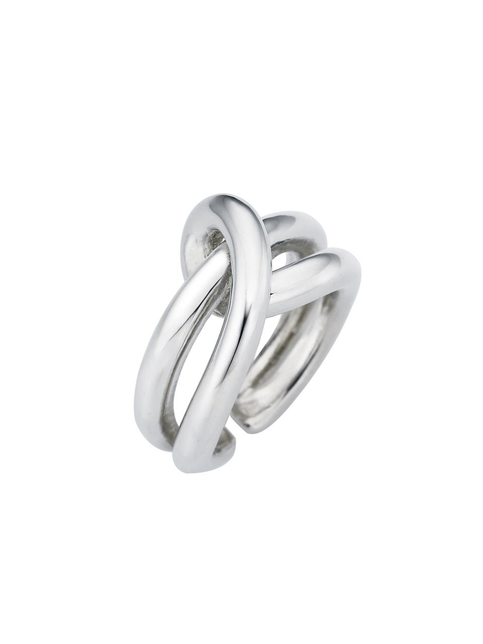 Bold twist open ring