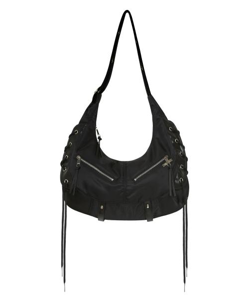 낫노잉(NOTKNOWING)  Halfmoon Moto Cross Bag (NYLON) - 사이즈 & 후기 | 무신사