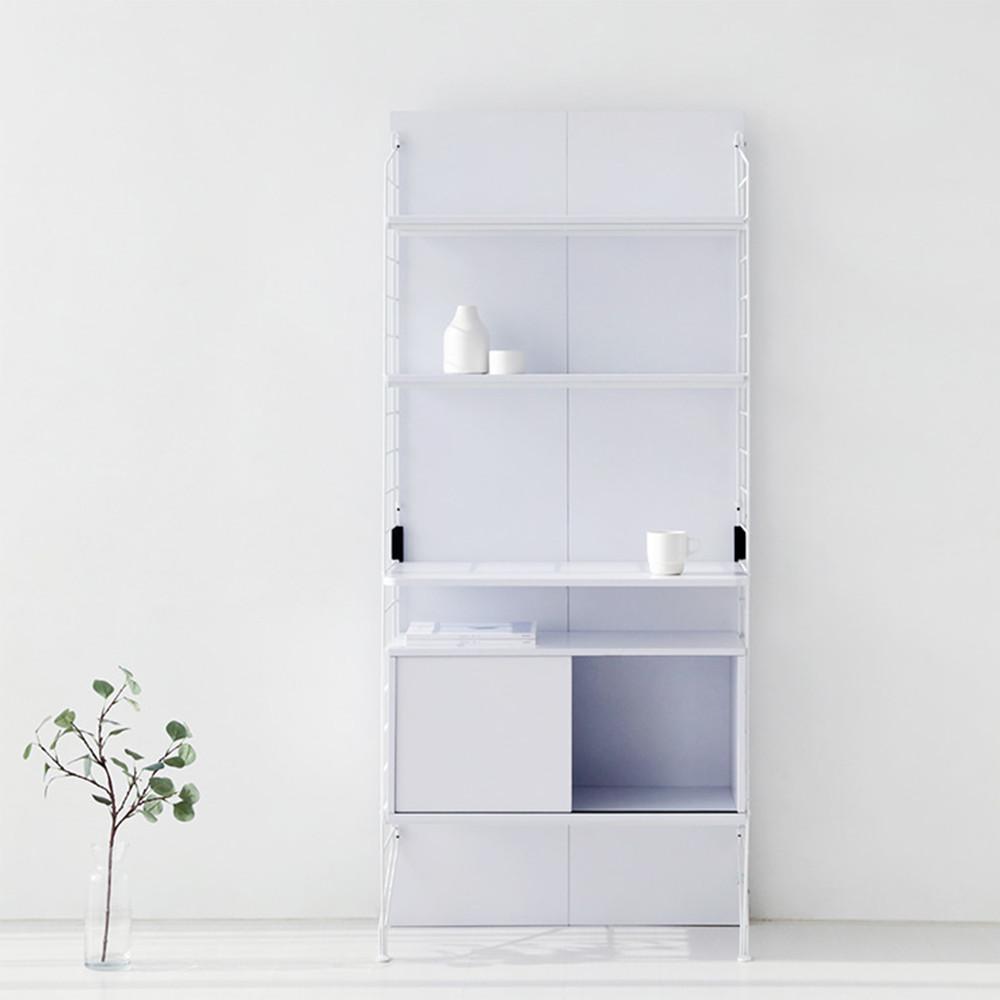 EZBO HERO 수납장 모듈가구 선반책상 캐비넷 철제선반 서재용책장 책장 시리즈