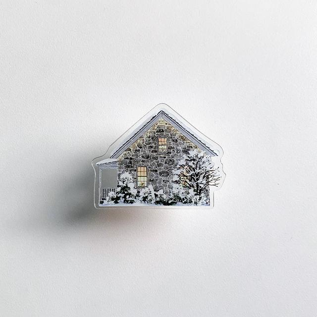 leromarin, snow house 그립톡 겨울 인형 핸드폰 아이폰 거치대