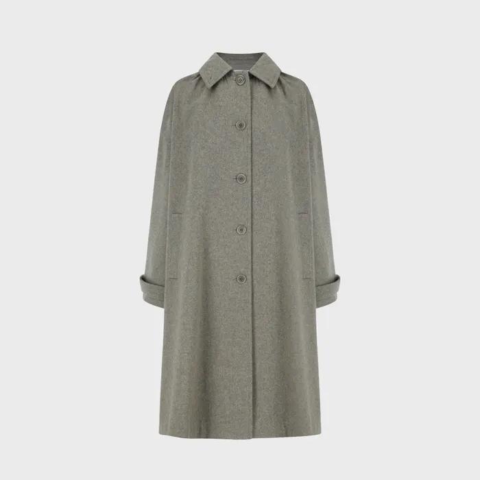 SHIRRING COAT