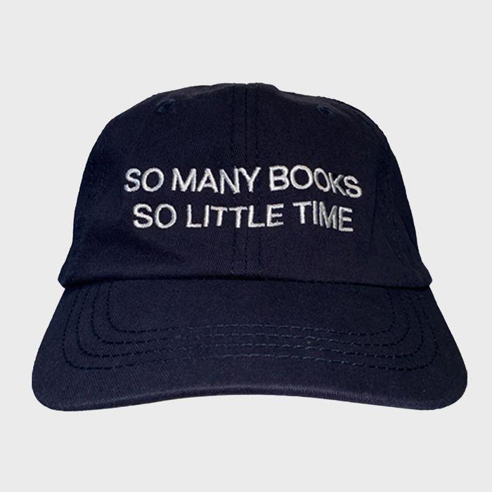SO MANY BOOKS SO LITTLE TIME CAP IN NAVY (재입고 완료)