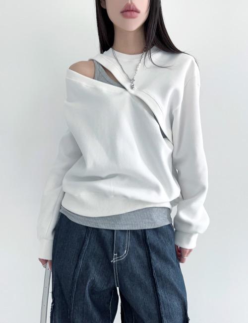 diagonal slit button mtm