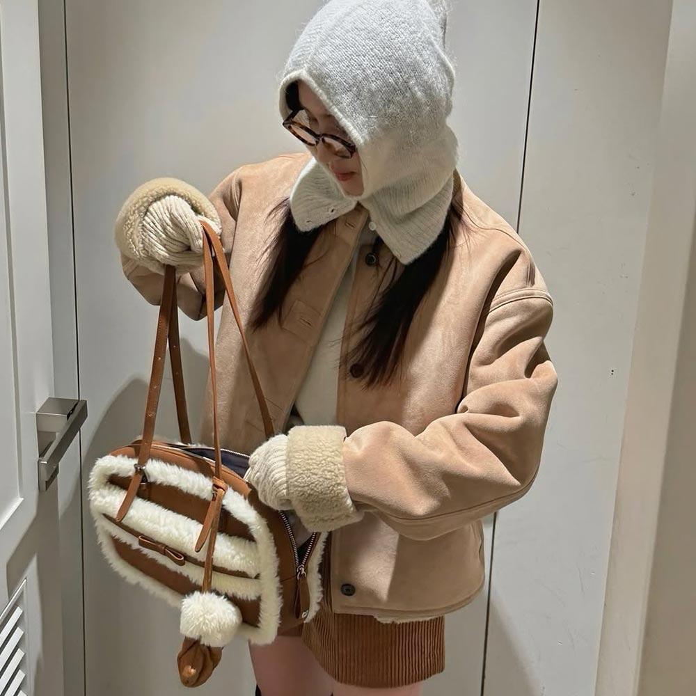 칼린 시어링 리즐 BROWN_H74347010Q