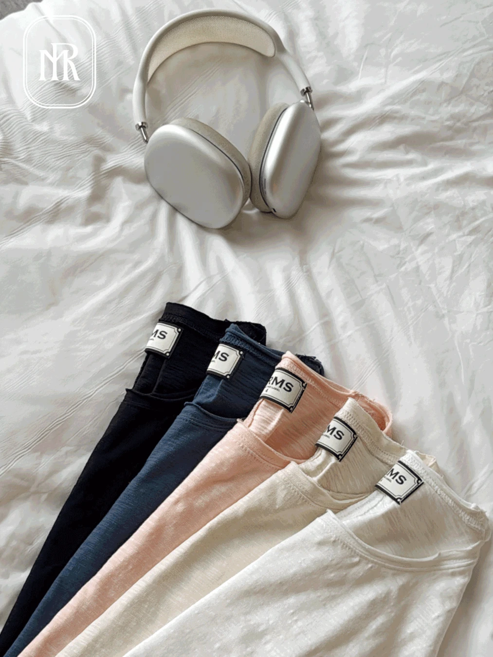 (프리오더)(자체제작)누에보 컷오프 슬라브 티셔츠(5col)