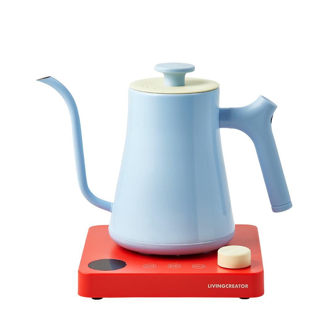 [할인가 적용] 1도 조절 전기포트 지니 PASTEL