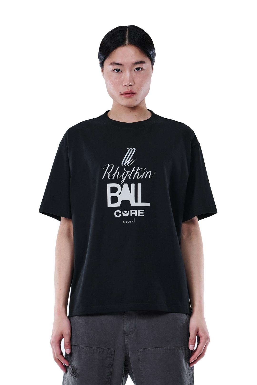 RHYTHM 3 TEE - BLACK