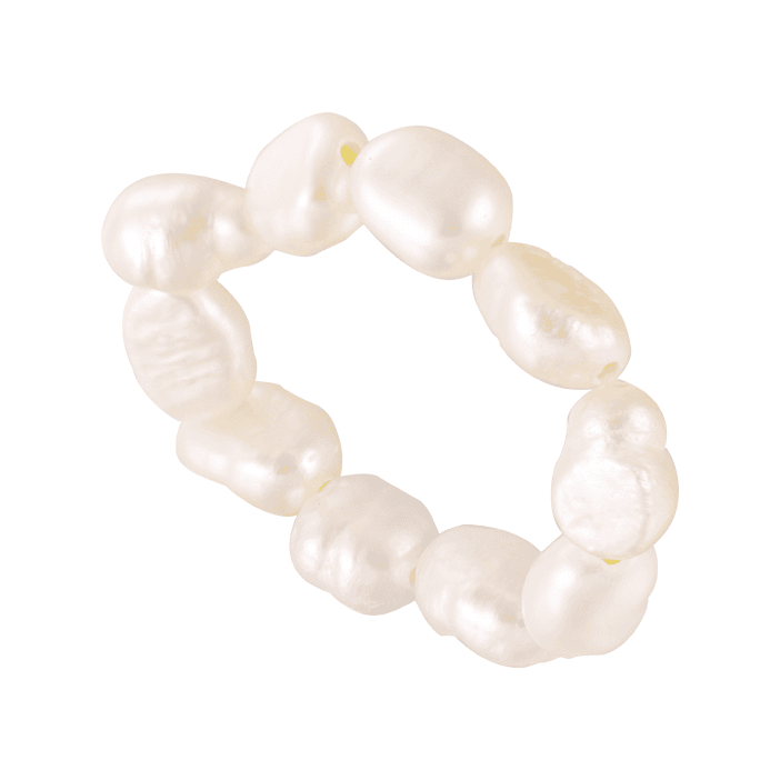 Pearly Ring - 6&7 / White