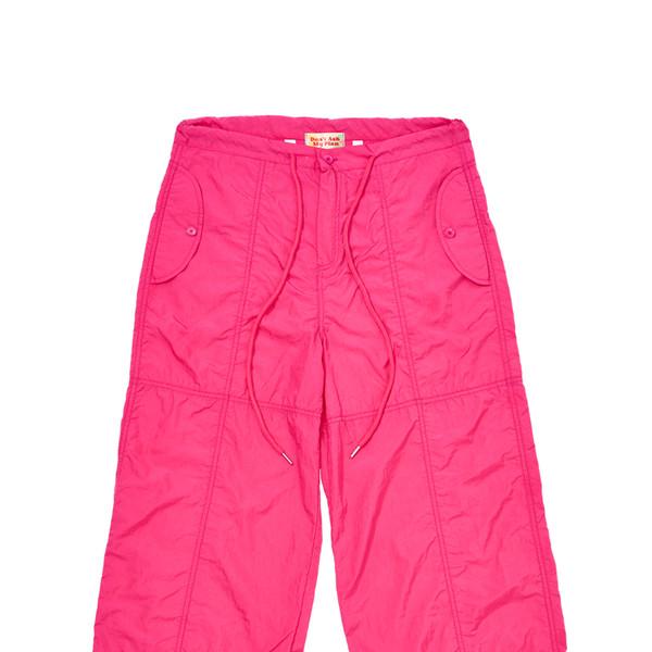 STRING PARACHUTE PANTS_MAGENTA