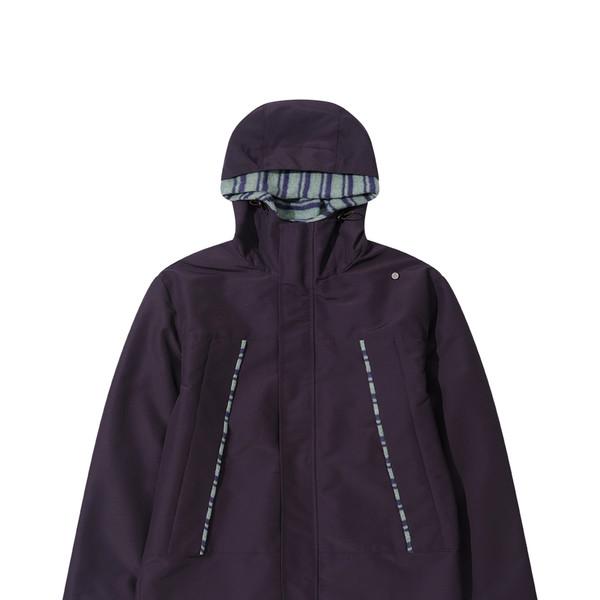 KNIT POINT WIND BREAKER JACKET (PURPLE)