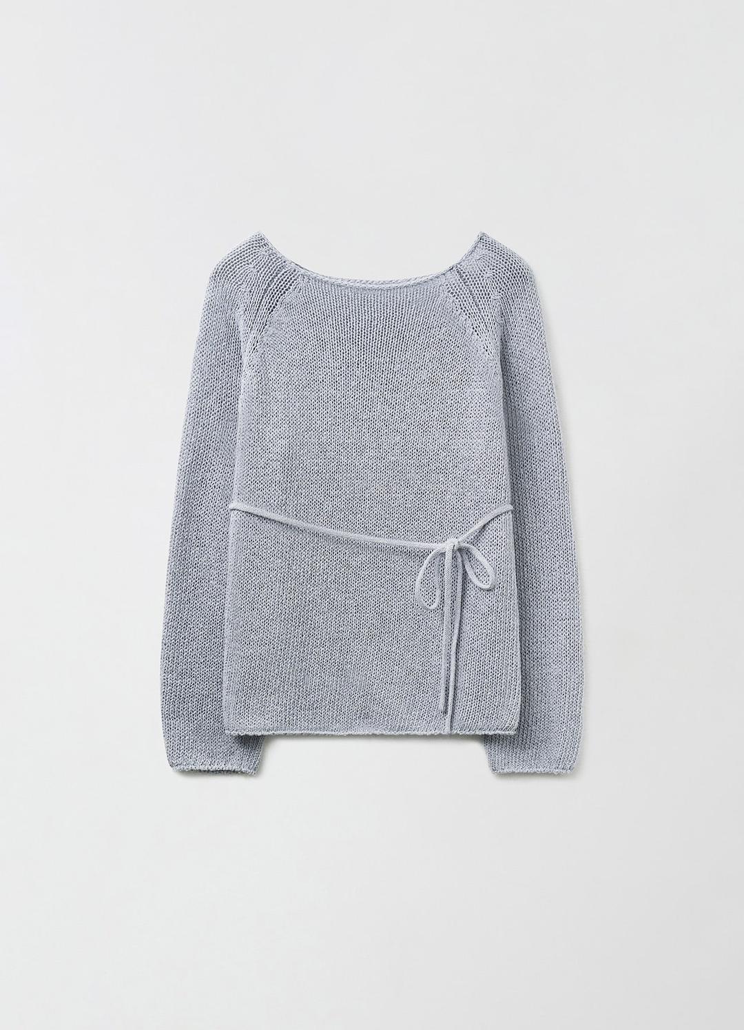 [수진'S PICK] Chloe Cozy Knit (Blue gray)