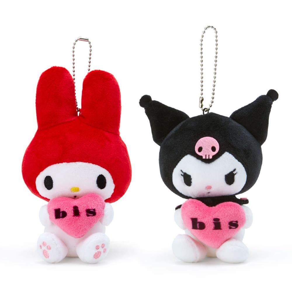 bis x 산리오 마이멜로디 쿠로미 마스코트 홀더