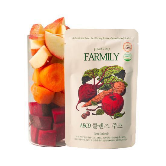 팜밀리 ABCD 클렌즈 주스 70ml