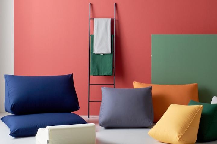 [5%쿠폰] 쓰임새 삼각 등쿠션 편안한 삼각멀티쿠션(8colors/3size)