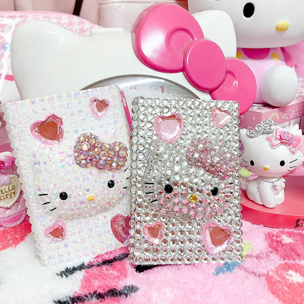 큐빅 키티 카드 지갑